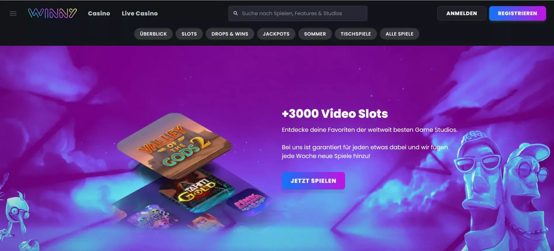 Winny Online Casino – Jouw Officiële Gids voor Winny Nederland 2026 image 2